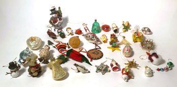 Antique Holiday Ornaments, Over 200 Pieces (CTF20)