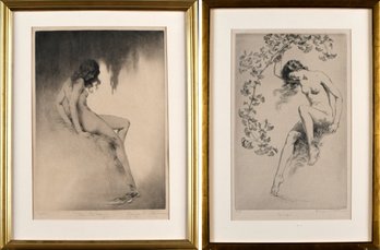 Two Signed George Tobias Etchings (CTF10)