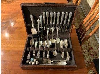 Lunt Sterling Flatware Set - 72 Pieces