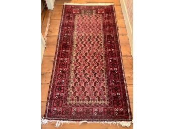 Vintage Beluch Hand Made Prayer Rug (CTF10)