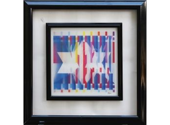 Yaacov Agam Hand Signed Agamograph, Star  (CTF10)