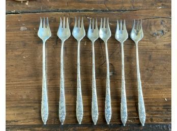 Tiffany & Co. Shellfish Forks, 7pcs, 4.7 Ozt (CTF10)