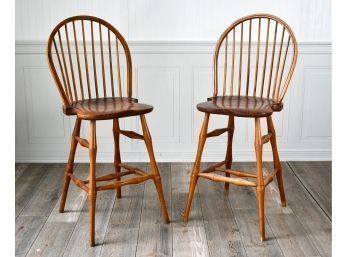 Windsor Style Bow-back Counter Stools (CTF20)