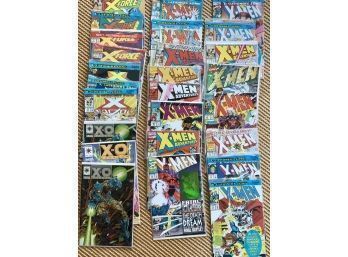 Comic Books XO, XFactor, XForce, XMen (CTF10)