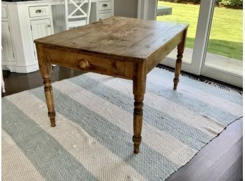 Antique Irish Pine Table (CTF20)