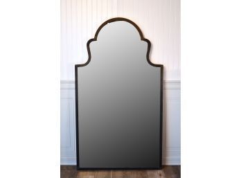 Antique Steel Italian Mirror (CTF20)