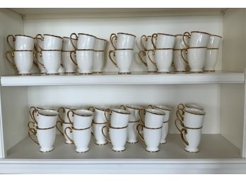 Stechcol Gracie Bone China Coffee Cups, 48 (CTF10)