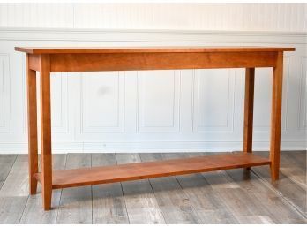 Artisan Made Cherry Sofa Table, Chris McGrady, Enfield, NH (CTF20)