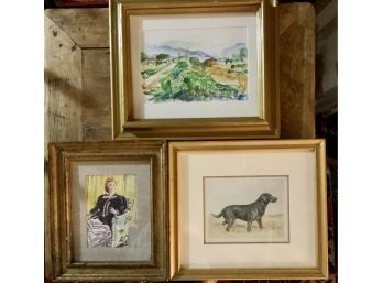 Three Framed Artworks (CTF10)