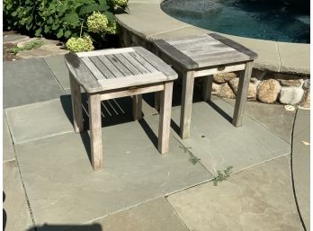 Outdoor Classics Teak Tables