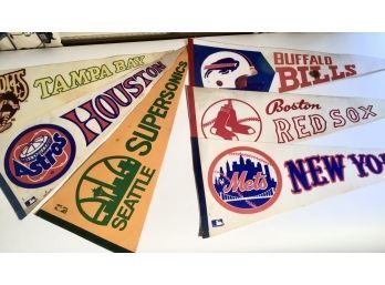 Vintage Sports Pennants (CTF10)