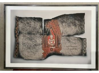Pichai K. Somtom, Silkscreen And Airbrush Print, Manuscript 1/1986 (CTF10)