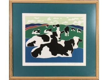 Woody Jackson Print, Clouds (CTF10)