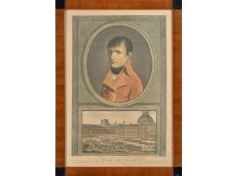 French Engraving, Young Napoleon (CTF10)