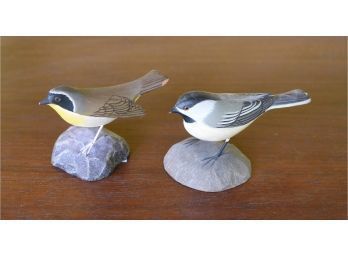 Two Jess Blackstone Bird Carvings (CTF20)