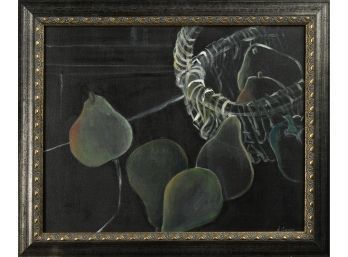 Anita Lifson Oil On Canvas, Pears (CTF10)