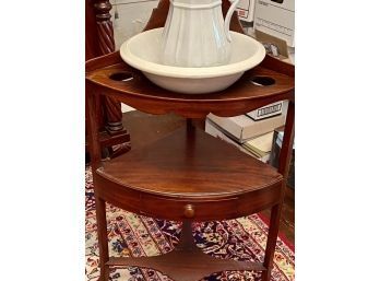 Antique Corner Washstand (CTF30)