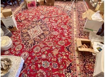 Antique Room Size Oriental Rug (CTF40)