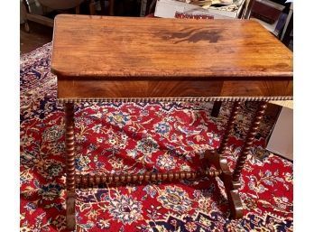 Antique Walnut One Drawer Stand (CTF20)