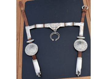 Navajo Sterling Bridle/Headstall (CTF20)