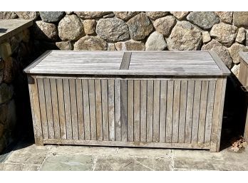 Large 'outdoor Classic' Teak Patio Storage Box, 2 Of 2 (CTF40)