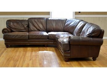 Leather Sectional Sofa (CTF200)