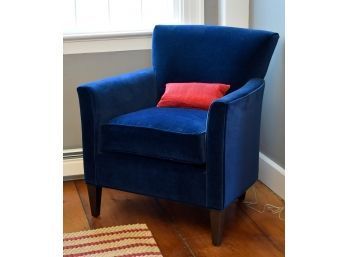 Room & Board Petite Blue Arm Chair (CTF20)