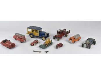 Vintage Toy Vehicle Lot (CTF10)