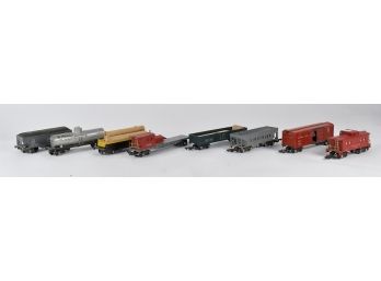 Eight American Flyer S Scale Cars (CTF10)