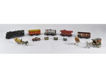Vintage Tin Toy Lot (CTF10)