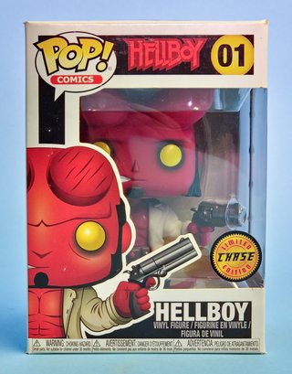 Funko Pop! Comics Hellboy 01 Limited Chase Edition Collectible Bobblehead Toy