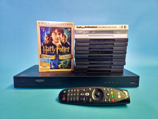 LG ULTRA HD 3D BLU-RAY DVD DISC PLAYER UP875