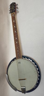 SX 5-String Banjo With Remo Weatherking Banjo Head