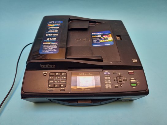 Brother MFC-J415W All-in-One Inkjet Printer With Wireless Networking And LCD Display
