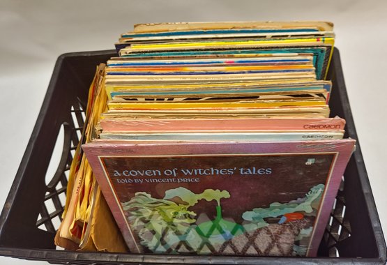 Vintage Vinyl Record Collection - Over 50 Albums Including Classics From Various Artists And Genres