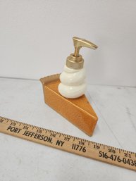 Ceramic Soap Dispenser Pumpkin Pie