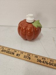 Ceramic Soap Dispenser Pumpkin