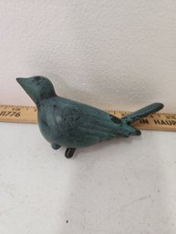 Carved Wood Bird Statue