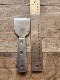 Unmarked Vintage Hand Tool Steel Scraper