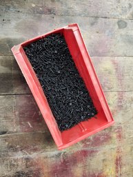 Large Lot Of Drywall Screws Black Screws #2