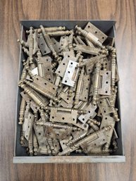 Massive Lot Of KBCO Hinges K12488 VINTAGE BRASS CABINET HINGES