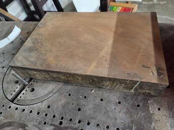 Heavy Steel Surface Plate - Metalworking Machine Shop Industrial Tool