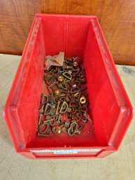 Lot Of Misc Brass Drawer Pulls