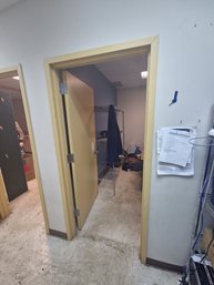 Commercial Steel Door And Frame, Knob Not Included