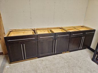 3 Segment Kitchen Cabinets With Drawers - Beautiful With High Quality Slides