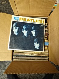 Groovy Lot Of Vintage Records! The Beatles First Album