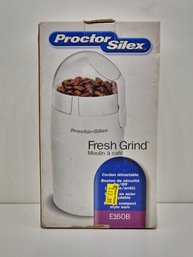 New In Box Sealed Never Used Proctor Silex Fresh Grind Coffee Spice Grinder Blender