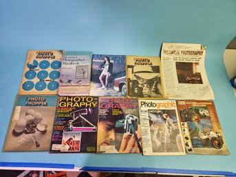 Vintage Photography Books Magazines And Catalogues Lot