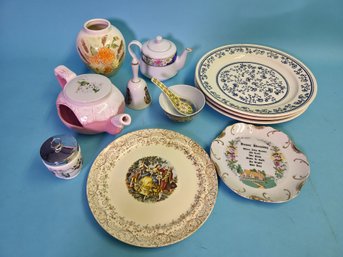 Mixed Lot Of Vintage And Antique Porcelain And Ceramic China Decor
