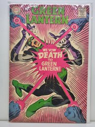 Green Lantern #64 'We Vow Death To Green Lantern' - 12 Cent Silver Age DC National Comics Superman